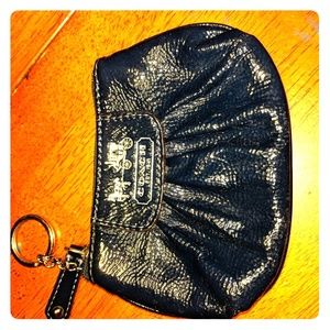 Coach keychain wallet
